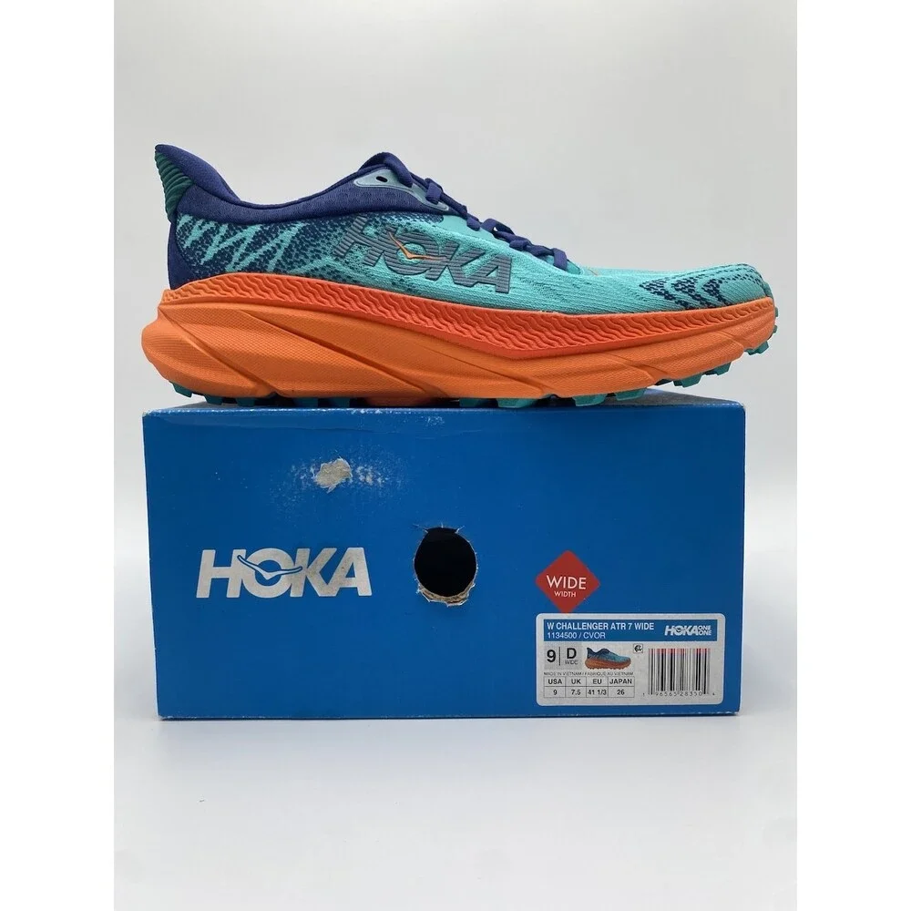 Hoka CHALLENGER ATR 7 WIDE Women's NEW Running Shoe CVOR US Size 9 D